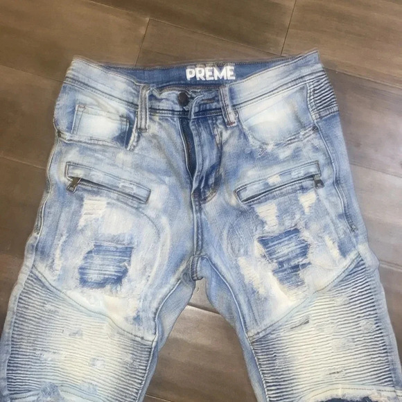 Preme Y2K distressed jeans - Picture 2 of 7